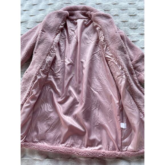 🔥Oversized Teddy Longline Coat Fluffy Fuzzy Luxe Girl Barbiecore Winter Fashion - Picture 8 of 15